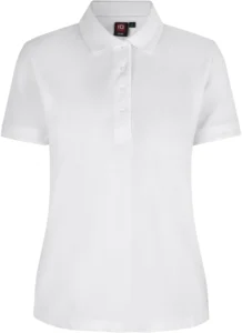 Poloshirt klassisk | dame Hvid