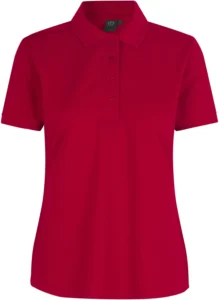 Poloshirt klassisk | dame Rød