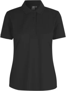 Poloshirt klassisk | dame Sort