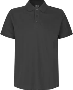 Poloshirt | stretch Koks grå