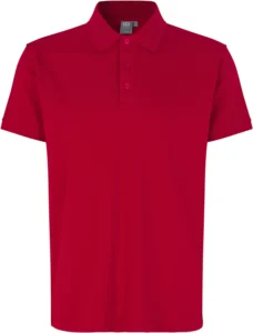 Poloshirt | stretch Rød