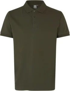 Poloshirt | stretch Oliven