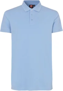Poloshirt | stretch Lys blå