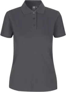 Poloshirt | stretch | dame Koks grå