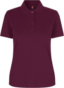 Poloshirt | stretch | dame Bordeaux