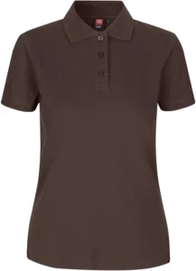 Poloshirt | stretch | dame Mocca