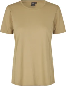 T-shirt Lyocell | dame Sand