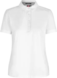 Business poloshirt | Jersey | dame Hvid