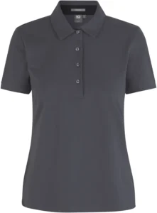 Business poloshirt | Jersey | dame Silver grey