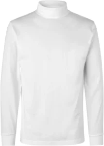 T-TIME® T-shirt | rullekrave Hvid