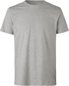 T-shirt | økologisk Lys grå melange