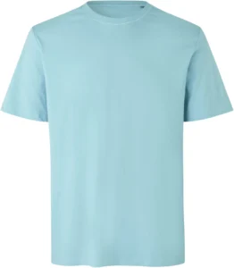 T-shirt | økologisk Støvet aqua