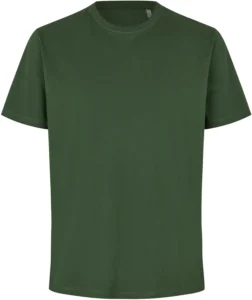 T-shirt | økologisk Flaskegrøn