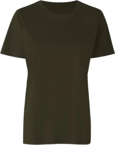 T-shirt | økologisk | dame Oliven