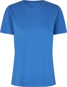 T-shirt | økologisk | dame Azur