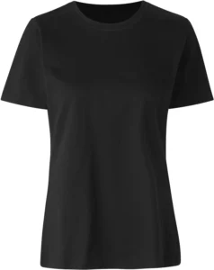T-shirt | økologisk | dame Sort