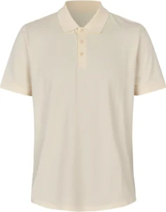 Poloshirt | økologisk Off White