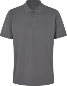 Poloshirt | økologisk Silver grey