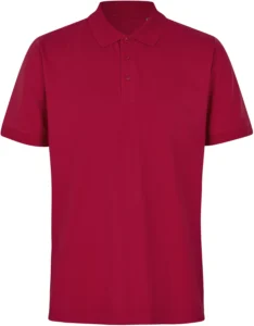 Poloshirt | økologisk Rød
