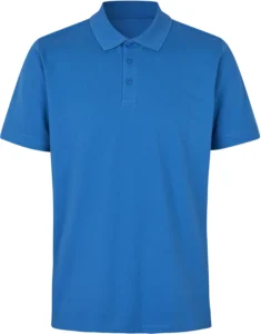 Poloshirt | økologisk Azur