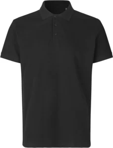 Poloshirt | økologisk Sort