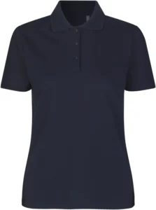 Poloshirt | økologisk | dame Navy