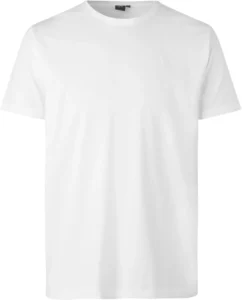 Stretch T-shirt | komfort Hvid