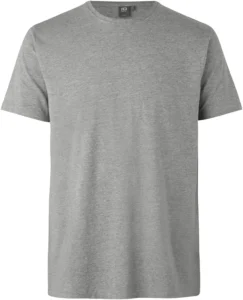 Stretch T-shirt | komfort Grå melange
