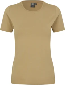 Stretch T-shirt | komfort | dame Sand