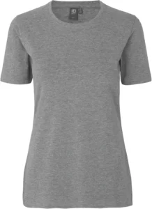 Stretch T-shirt | komfort | dame Grå melange