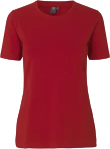 Stretch T-shirt | komfort | dame Rød