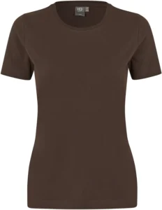 Stretch T-shirt | komfort | dame Mocca
