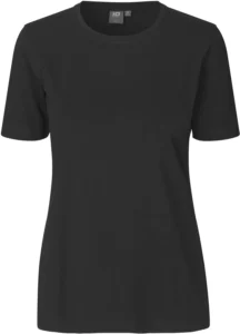 Stretch T-shirt | komfort | dame Sort