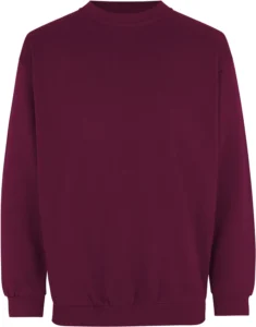 Sweatshirt | klassisk Bordeaux