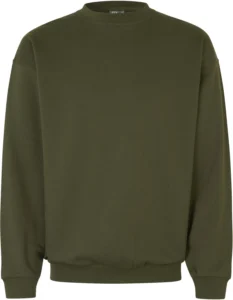 Sweatshirt | klassisk Oliven