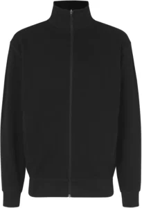 Sweat cardigan Sort