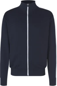 Sweat cardigan | kontrast Navy