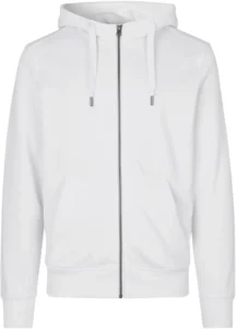 CORE hoodie | zip Hvid