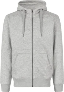 CORE hoodie | zip Lys grå melange