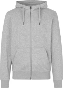 CORE hoodie | zip Grå melange