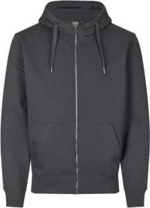CORE hoodie | zip Koks grå