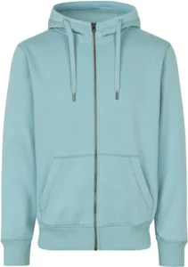 CORE hoodie | zip Støvet aqua