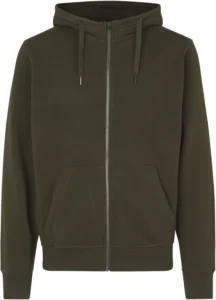 CORE hoodie | zip Oliven