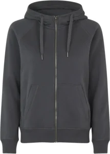 CORE hoodie | zip | dame Koks grå