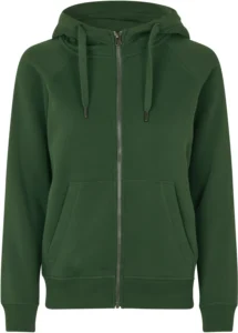CORE hoodie | zip | dame Flaskegrøn