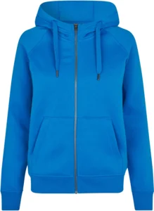 CORE hoodie | zip | dame Azur