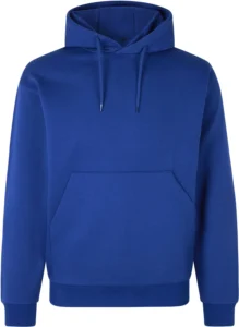Soft hoodie | kængurulomme | unisex Kongeblå