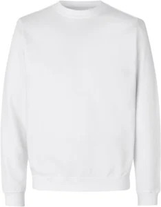 Sweatshirt | økologisk Hvid