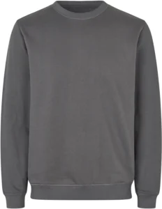 Sweatshirt | økologisk Silver grey