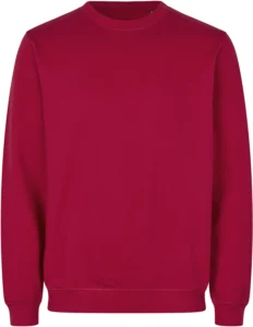 Sweatshirt | økologisk Rød